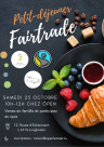 Petit dejeuner Fairtrade oct 2025 affiche A3